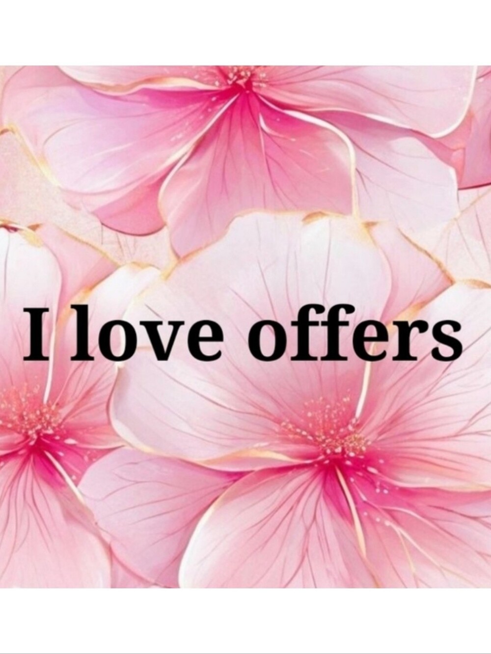 Don't be shy, make an offer.